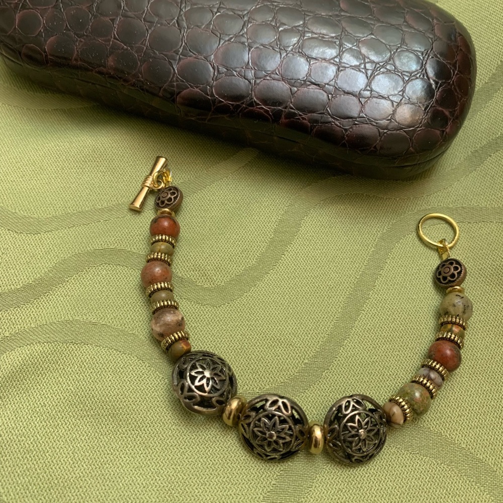 Earth tone bracelet